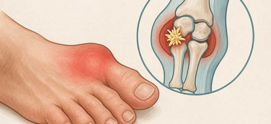GOUT: DIAGNOSIS AND THREATMENT